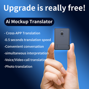 Traducteur intelligent AI T1 avec support magnétique pour téléphone, écran IPS ultra-fin, 144 langues et heure mondiale, portée de 5 <span class=keywords><strong>m</strong></span> pour les voyages internationaux - Product Image 2