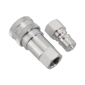 3/8 комплект гидравлических Быстросъемных соединителей NPT для подключения разнообразных гидравлических инструментов, новые гидравлические детали - Product Image 2