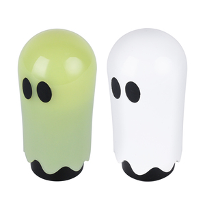 ABS+aluminum Alloy White Glowing Ghost <b>Gear</b> Head - Product Image 5