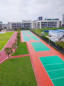 Revêtement de sol sportif INOLP en silicone PU résistant à la chaleur et à la fissuration pour les arènes de basket-ball à fort trafic - Product Image 3