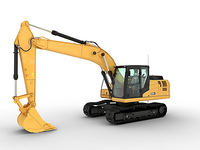 Excavatrice sur chenilles 320GX, fabrication locale reconnue pour les travaux de terrassement et les carrières de taille moyenne