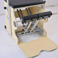 Chaise Wunda AOC-PL301 en érable blanc sur mesure, équipement de fitness pour la maison et les studios de Pilates