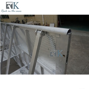 Valla de exhibición de seguridad Fuerte capacidad de carga Eventos al aire libre Barrera de multitudes - Product Image 3