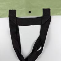 Sac de transport et de rangement Meida personnalisé, grand format, laminé en couleur, en matériau recyclé, sac utilitaire pour buanderie en PP tissé