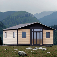 Maison conteneur mobile de luxe pliable et portable de 20, 30 ou 40 pieds, avec 2 ou 3 chambres, extensible, pour hôtel ou hébergement.