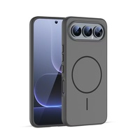 Étui magnétique antichoc deux-en-un pour IQOO/Honor 500 PRO/Redmi, coque arrière rigide en acrylique à bords souples, style professionnel
