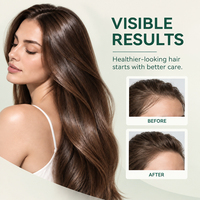 Huile capillaire à la rosemaine pour la croissance des cheveux avec extrait de ricin, jojoba et oignon – Huile botanique pour des cheveux plus épais et plus longs – Traitement capillaire pour femmes
