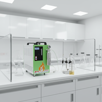 Machine de scellage portable semi-automatique HHO à double flamme de qualité supérieure pour ampoules en verre 220/110V (pour produits chimiques)