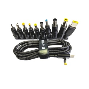 Adattatore di Alimentazione DC con Porta Rotonda TYPE-C e Porta Quadrata per Laptop, Adattatore di Ricarica Rapida PD - Product Image 5