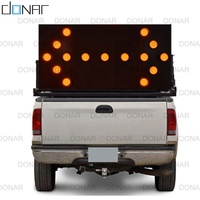 Panneaux de signalisation routière à LED, panneau de signalisation à flèche pour camions, panneau de signalisation à LED à flèche pour contrôleur de circulation (15 barils)
