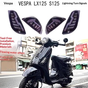 Intermitentes Delanteros YLD para LX125 y S125, Intermitentes <span class=keywords><strong>LEVEL10</strong></span> Lightning en Negro - Hong Kong - Product Image 2