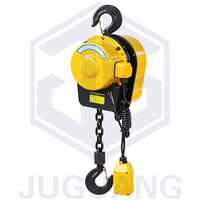 Palans électriques à chaîne de 3 tonnes, treuil de levage haute efficacité, palan électrique à faible entretien compatible avec grue à flèche et chariot porte-grue