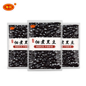 Haricots noirs mijotés aromatiques frais dans des casseroles Stimulation <span class=keywords><strong>de</strong></span> la santé Délicieusement nutritifs Emballés dans des sacs Vente Caractéristiques uniques - Product Image 1