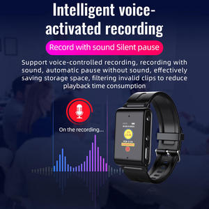 Grabadora de Voz Digital con Pantalla de Zafiro, IA, Pantalla HD, Grabación con un Solo Botón, Reducción de Ruido DSP, Dispositivo de Audio - Product Image 3