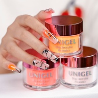 UNIGEL Poudre Acrylique 3-en-1 pour Ongles, Vente en Gros, 24 Couleurs Riches, Longue Durée, Parfumée, Durable, OEM ODM Personnalisé