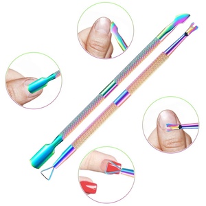 Rainbow Stainless Steel <b>Nail</b> Nipper Set With Long Handle Callus Remover Tools Fashion Metal Manicure <b>Kit</b> - Product Image 4