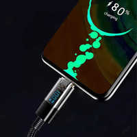 Kabel Data Transfer Pengisian Cepat INNOPRO 3A 100W Tipe-C C 1m Konduktor Tembaga Murni Berlapis Timah Nylon Hitam untuk Ponsel Android IOS