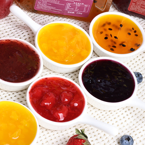 ส่วนผสมชาบับเบิ้ลเกรดพรีเมี่ยม<span class=keywords><strong>แยม</strong></span><span class=keywords><strong>สต</strong></span>รอเบอร์รี่ปั่นสำหรับ<span class=keywords><strong>สต</strong></span>รอเบอร์รี่ชีสนมปั่น - Product Image 5