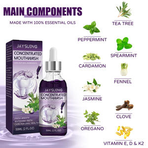 Bain <span class=keywords><strong>de</strong></span> bouche concentré : Élimine <span class=keywords><strong>la</strong></span> <span class=keywords><strong>mauvaise</strong></span> <span class=keywords><strong>haleine</strong></span> et les taches jaunes, nettoie <span class=keywords><strong>la</strong></span> bouche, rafraîchit l'<span class=keywords><strong>haleine</strong></span> et blanchit les dents - Product Image 5