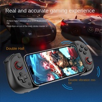 Manette de jeu extensible X3 Dual Hall Vibration Burst Switch BT sans fil compatible Android/iOS/PC avec refroidissement et joystick