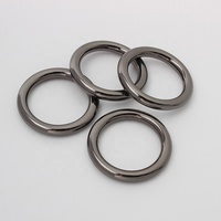 Nolvo World Boucle Métallique Ronde Soudée 25mm 32mm 44mm 50mm 63mm Anneau en O pour Sac, Anneau Circulaire, Boucle de Sangle, Mousqueton pour Quincaillerie de Sac