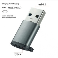 Typ-C Buchse zu USB 3.0 OTG Adapter für Auto & Laptop Nutzung Modell LMD-00100