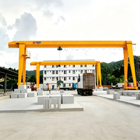 Pont roulant d'atelier à treuil à câble pour composants préfabriqués et petites usines de matériaux de construction