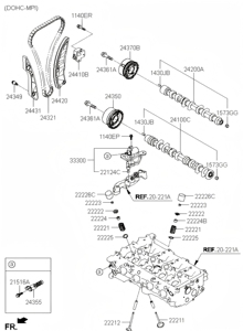 Di alta qualità ricambi Auto braccio tenditore ASSY 1.6T G4FJ 24420-2B611 244202 b611 per HYUNDAI accento, <span class=keywords><strong>I30</strong></span>,RIO,CEED e per KIA - Product Image 6