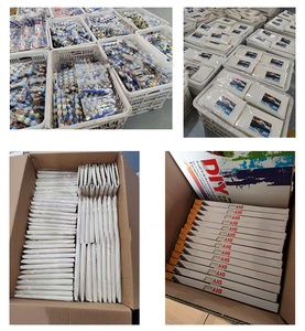 Decorazione Murale per Soggiorno, Fiori Blu, Pittura Acrilica Facile, Dipingi con i Numeri per Adulti, Set di Pittura Acrilica con Numeri - Product Image 6