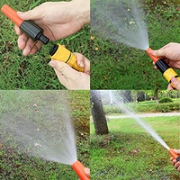 Ensemble de raccords rapides pour tuyau d'arrosage en plastique de 1/2 pouce, écologique, pour l'arrosage des fleurs, l'irrigation des légumes, outil d'arrosage rural