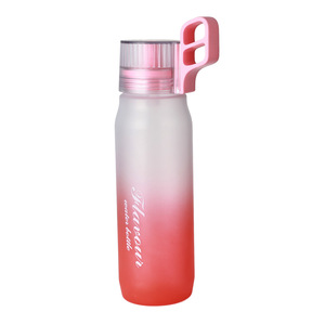 Ideas de Productos Nuevos 2025 Botella de Agua de Plástico Tritan con Cápsula de Sabor, Botella de Agua con Aroma a Fruta para Gimnasio - Product Image 2