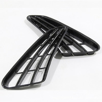 2009-2012 Décorations de voiture d'aération modifiées en fibre de carbone véritable de haute qualité adaptées à Porsche Cayman/Boxster 987