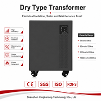 Transformateur sec 50 kVA 75 kVA, VPI (imprégné sous vide), sans huile, ignifuge, faible bruit, UL IEC, pour atelier industriel