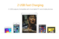 Produk Terlaris Power Bank Portabel Kapasitas Tinggi 72000mah, Cocok untuk Perjalanan Off Grid, Berkemah, Memancing