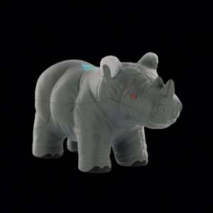 Pelota Antiestrés con Forma de Lobo, Pelota de Juguete con Logotipo Personalizado, Pelota Antiestrés de Espuma de Poliuretano con Forma de Lobo - Product Image 4