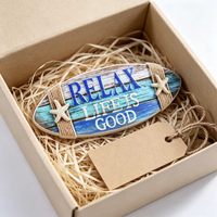 Aimant de réfrigérateur en résine 3D, souvenir nautique de plage, surf, voiture, ancre, planche de surf, bateau de pêche, décoration touristique côtière, cadeau