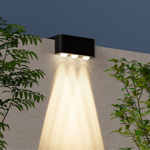<span class=keywords><strong>3</strong></span> tailles de lampes solaires LED modernes pour extérieur, classées IP65, pour échelle, allée, clôture, cour, escalier - Product Image 6