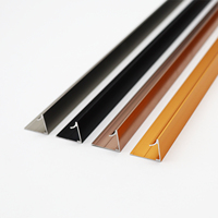 Tira de metal para revestimiento exterior de moldura de pared de aluminio al por mayor
