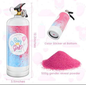 Poudre de révélation du sexe en gros 100g/300g, spray biodégradable en amidon de maïs, colorant pour fêtes et célébrations - Product Image 5