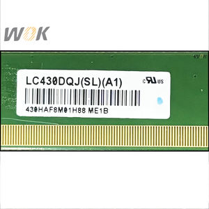 Écran LCD <span class=keywords><strong>LG</strong></span> <span class=keywords><strong>43</strong></span> pouces LC430DQJ-SLA1 – Module de remplacement pour écran de téléviseur intelligent – Pièce de rechange Open Cell - Product Image 3