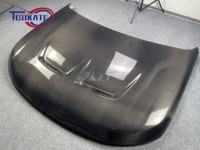 Capot en fibre de carbone simple face style SVR pour Land Rover Range Rover Sport