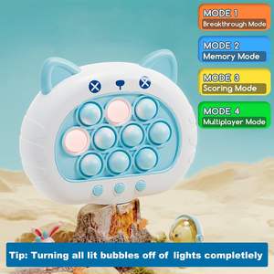 Quick Push Game Console Puzzle Challenge pour enfants Smart Fidget Game Sensory Toys Controller Machine Stress Relief Gifts - Product Image 3