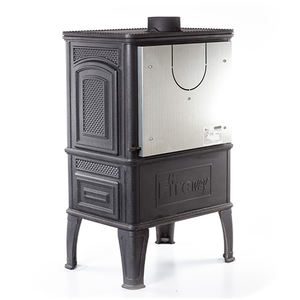 เตาเหล็กหล่อแบบตั้งพื้นทันสมัย ได้รับการรับรองมาตรฐาน EN13240 EN16510 สำหรับใช้ในห้องนั่งเล่นและโรงแรม (<span class=keywords><strong>Dacha</strong></span> I) - Product Image 2