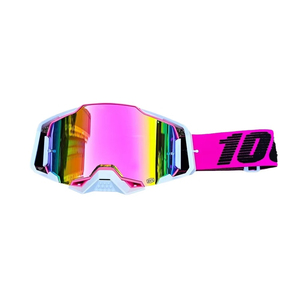 Lunettes de moto tout-terrain unisexe à visière torique en TPU et PC à dégagement rapide YX pour sports de plein air et course - Product Image 1