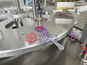 YB-FBJ2 Fully Automatic 2-head Rotary Disk Spoon <b>Honey</b> Filling and Sealing Machine Factory Price Full Automatic Filling Machine - Product Image 1