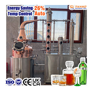 Yeni 300L komple ev ruhu distile makinesi viski brendi <span class=keywords><strong>Rum</strong></span> Gin hala tankı pompası ile kiti - Product Image 1