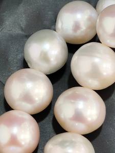 Collar de Perlas Naturales, Collar de Perlas de Agua Dulce Blancas de 7-8 mm, Collar de Perlas Redondas de 38-41 cm, Fabricación de Joyas. - Product Image 5