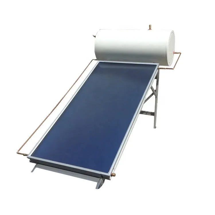 Calentador de agua Solar de acero inoxidable, placa plana de baja presión, fácil de instalar, energía Solar Sus304