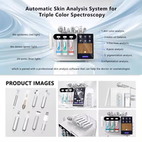 Appareil de microdermabrasion à jet d'oxygène 8 en 1 pour usage commercial, en acier inoxydable, traitement de l'acné, rajeunissement de la peau