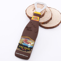 Ouvre-bouteille en PVC souple personnalisé-Ouvre-bière/boîte de conserve, Vente en gros et cadeau promotionnel, Formes de bouteilles personnalisables